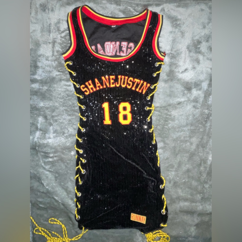 Shane Justin Jersey dress